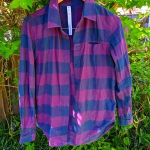 Lululemon Full Day Ahead Flannel